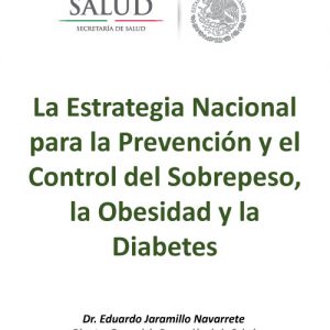 Estrategia Nacional para la prevención y el control del sobrepeso, la obesidad y la diabetes